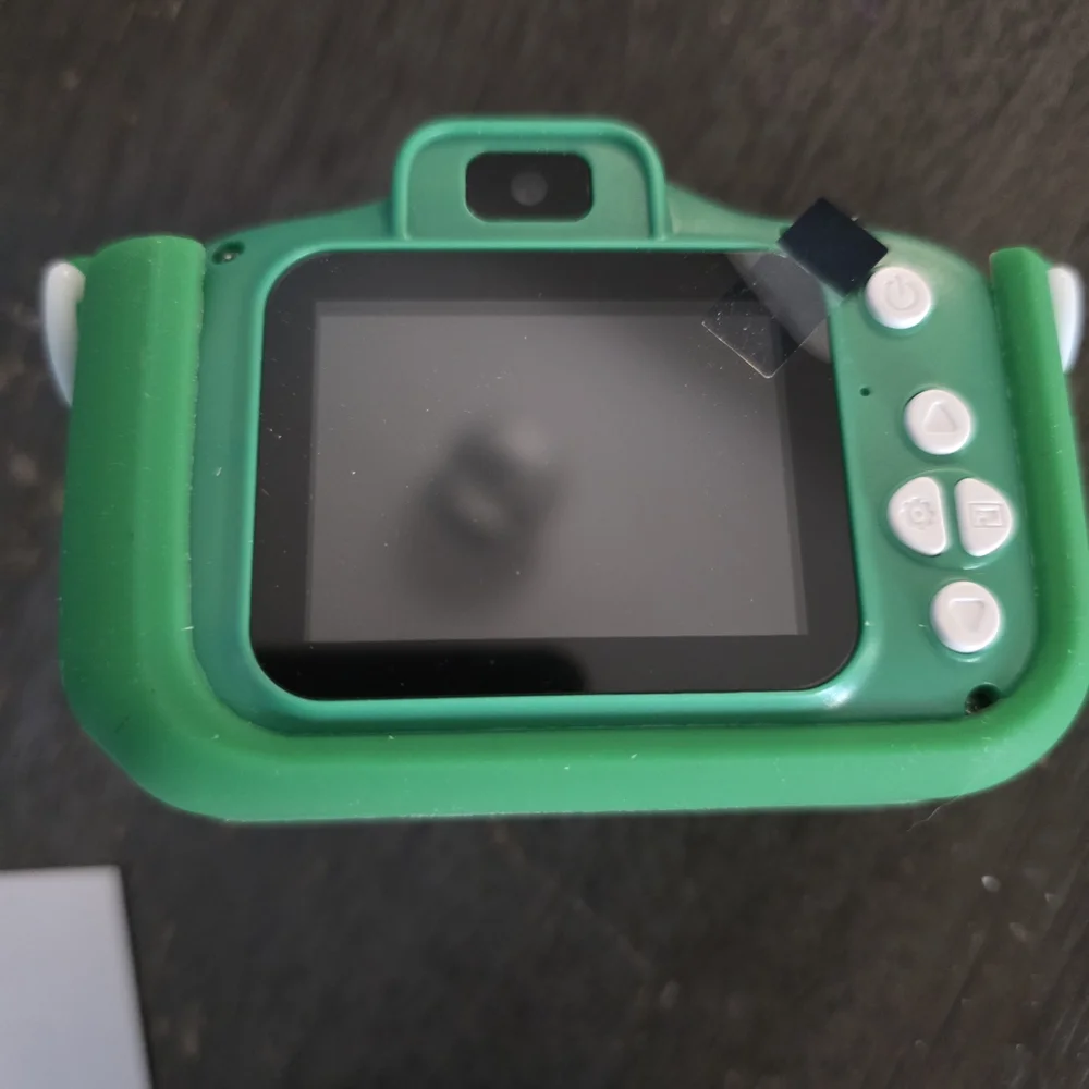 Kids Green Dinosaur Digital Camera - Fun Compact Photo Camera